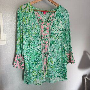 Lilly Pulitzer Keona Tunic, Sz Small